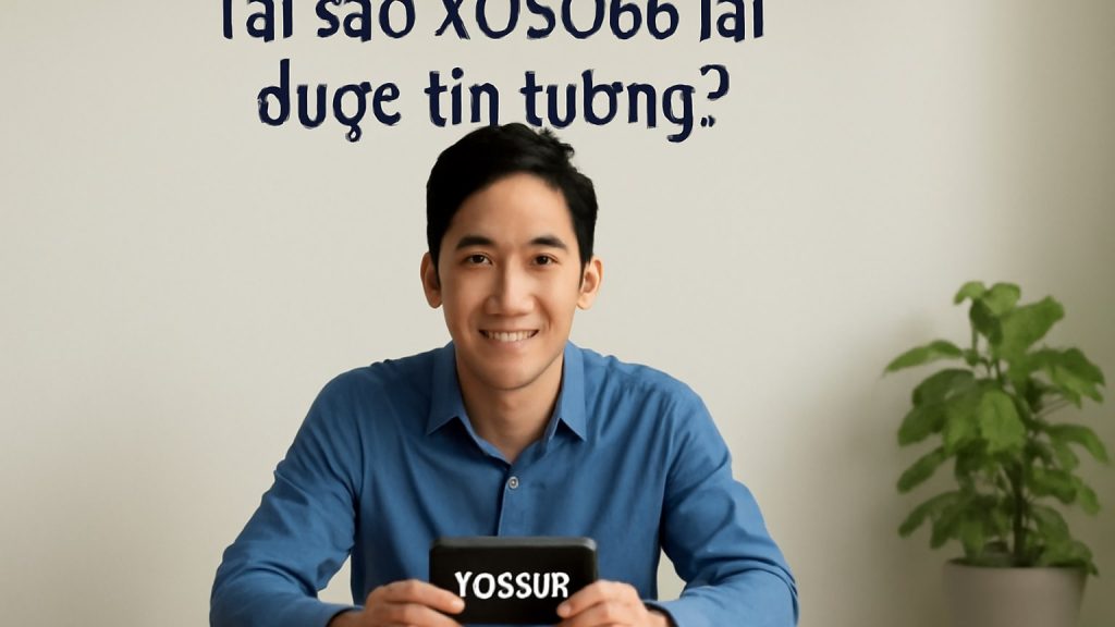 Minh họa: Tại sao XOSO66 lại được tin tưởng?